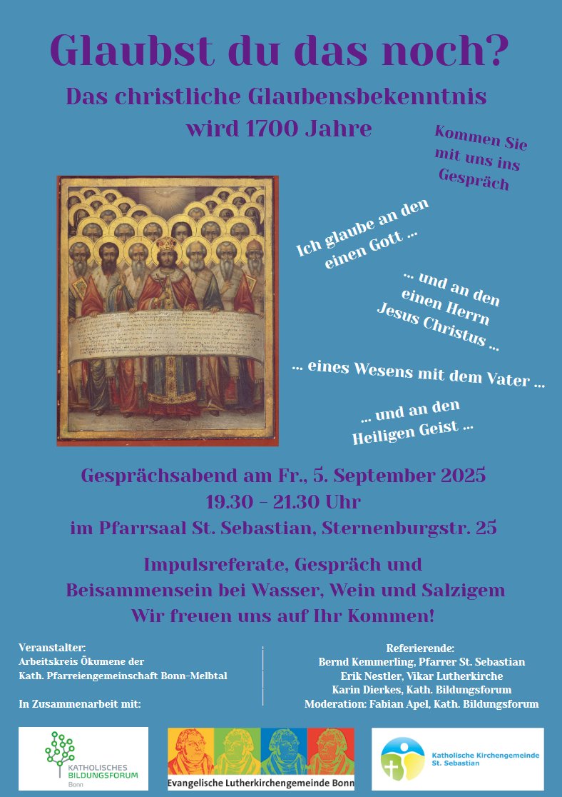 Glaubst du das noch?