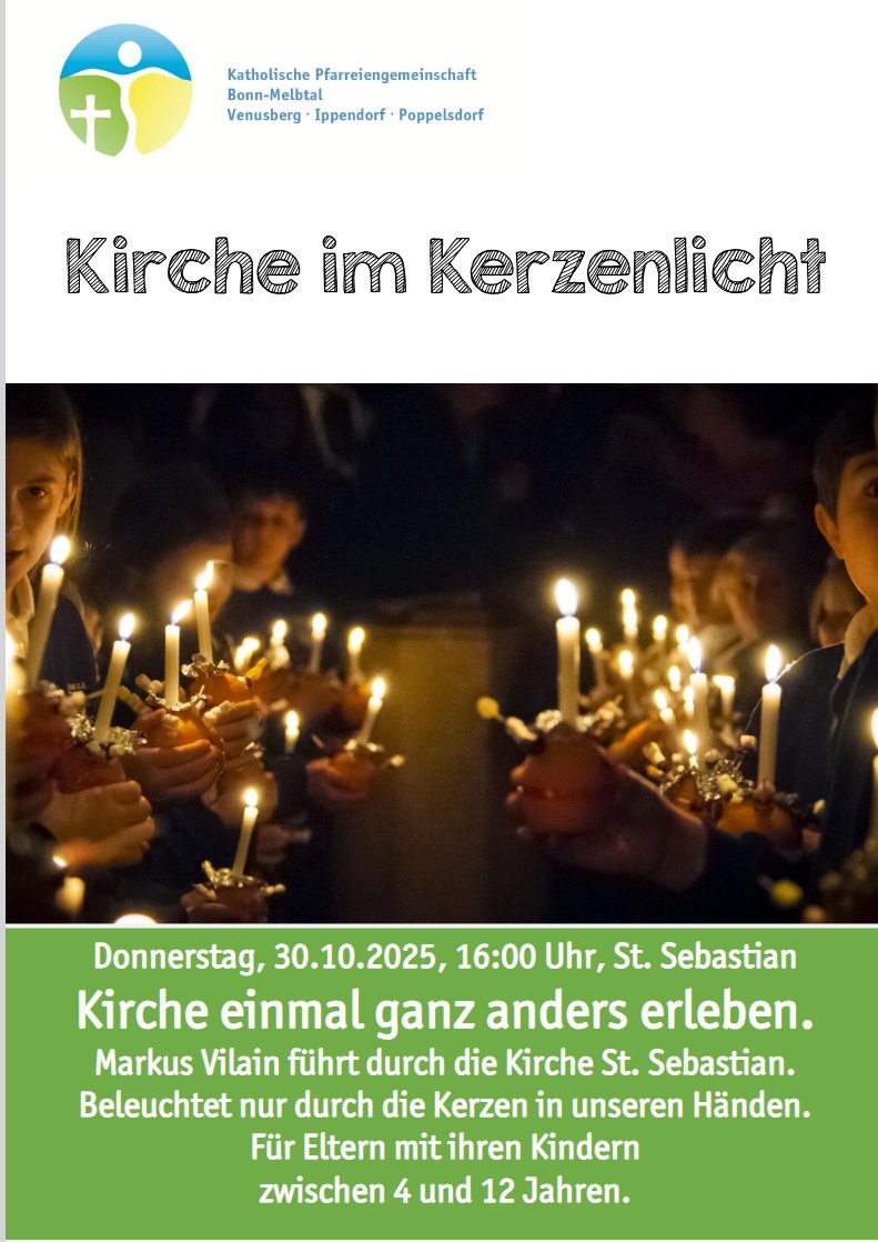 Kirche im Kerzenlicht